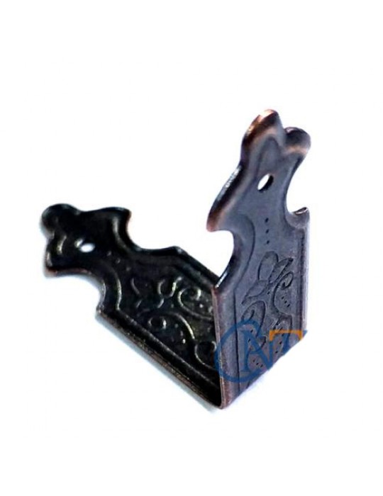 Dekoratif Sandık, Kutu Kenarı, 11x32mm, Eskitme, 100 Adet