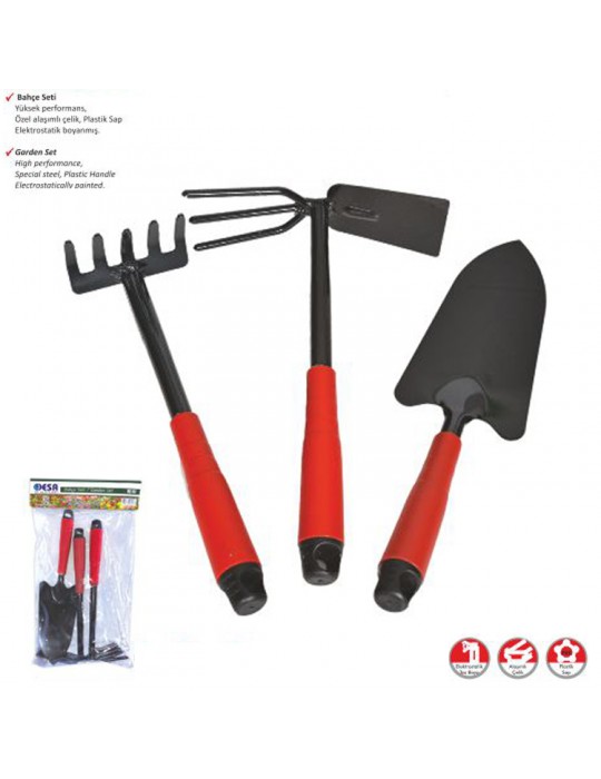 Desa Bahçe Seti - Kürek, Tırmık, Çapa