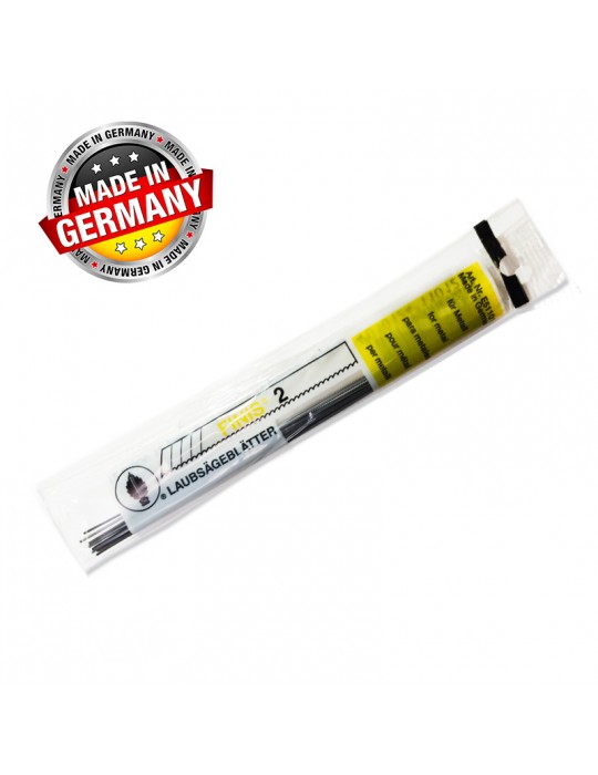 Eberle Finis Düz Hassas Metal Kıl Testere Ağzı No:7 - 12 Adet