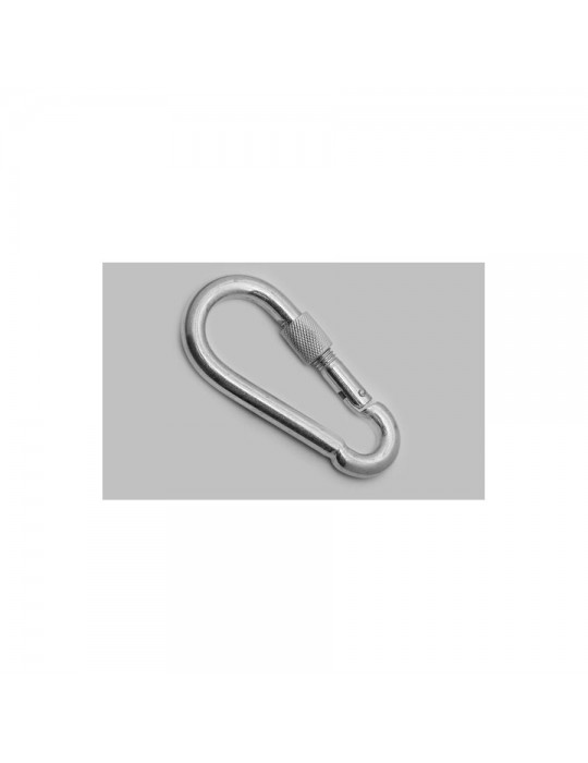 Vidalı Karabina, Kanca, Çengel 8mm - 2 Adet