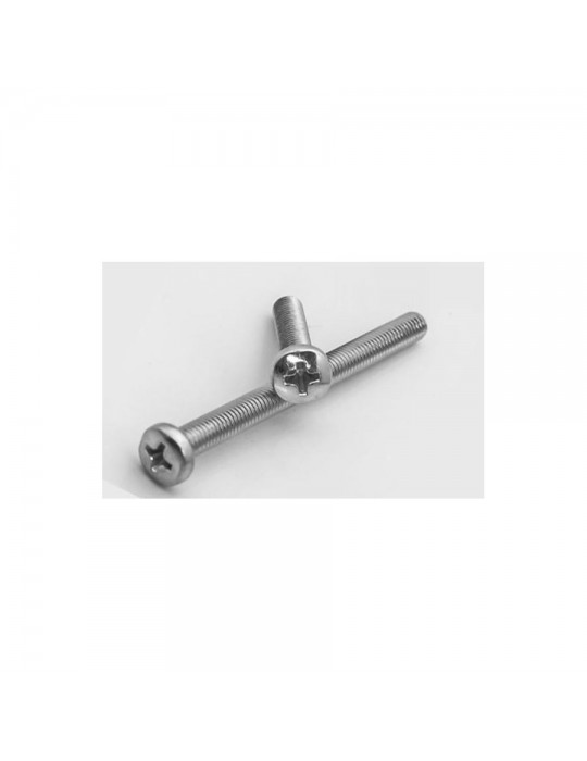 Yuvarlak Yıldız Başlı YSB Civata M6x20 - 100 Adet