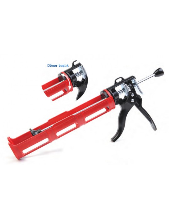 Dönebilen Alüminyum Silikon Tabancası