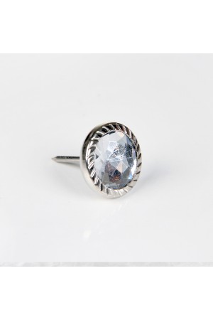 Febko Dekoratif Parlak Taşlı Kabara Raptiye 17 mm - 500 adet Febko Dekoratif Parlak Taşlı Kabara Raptiye 17 mm - 500 adet