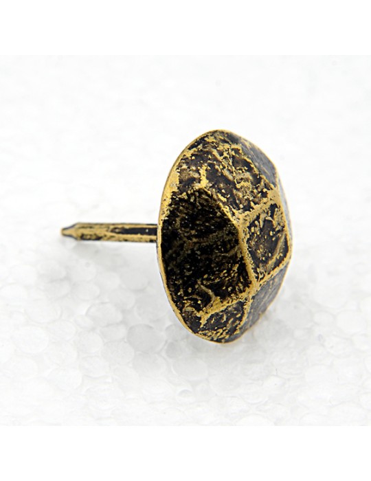 Febko - Eskitme Antik Beşgen Kabara / Raptiye 18 mm 20 adet