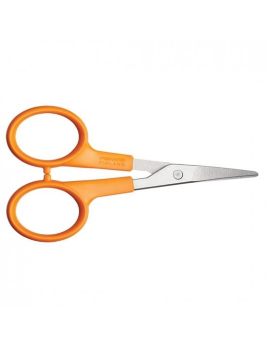Fiskars 9808 M204 Kavisli Nakış Aplike Makası No: 4 inç / 10 cm - Paslanmaz Çelik