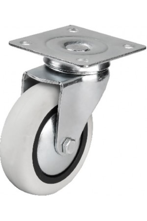 Hts 351 - 75x25 mm PVC Tablalı Tekerlek - 4 Adet Hts 351 - 75x25 mm PVC Tablalı Tekerlek - 4 Adet