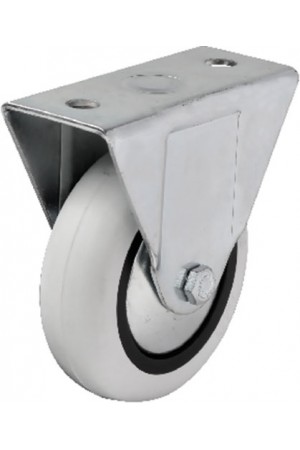 Hts 355 - 75x25 mm PVC Makaralı Sabit Teker 4 Adet Hts 355 - 75x25 mm PVC Makaralı Sabit Teker 4 Adet