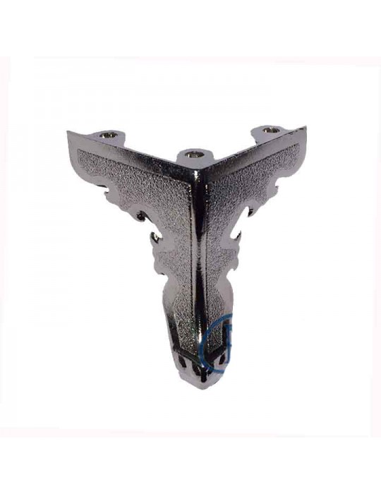 Sandık Ayağı, Kutu Ayak 5,5 cm - Nikel, 50 Adet