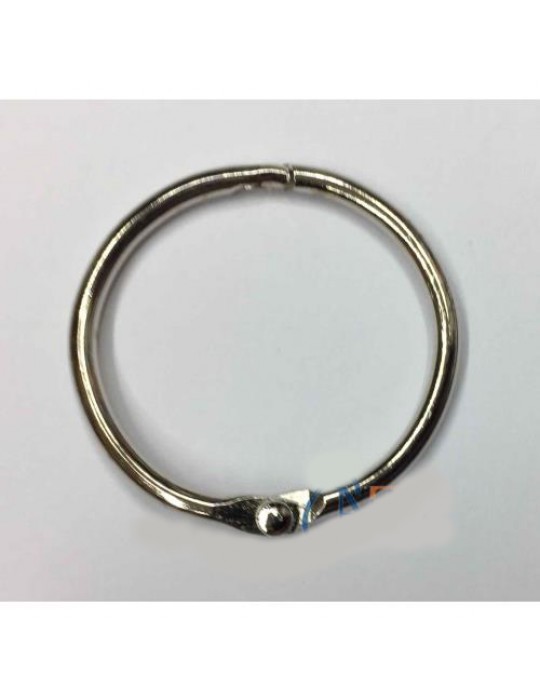 Kilitli Yuvarlak Halka, 2,5cm - 1 Adet