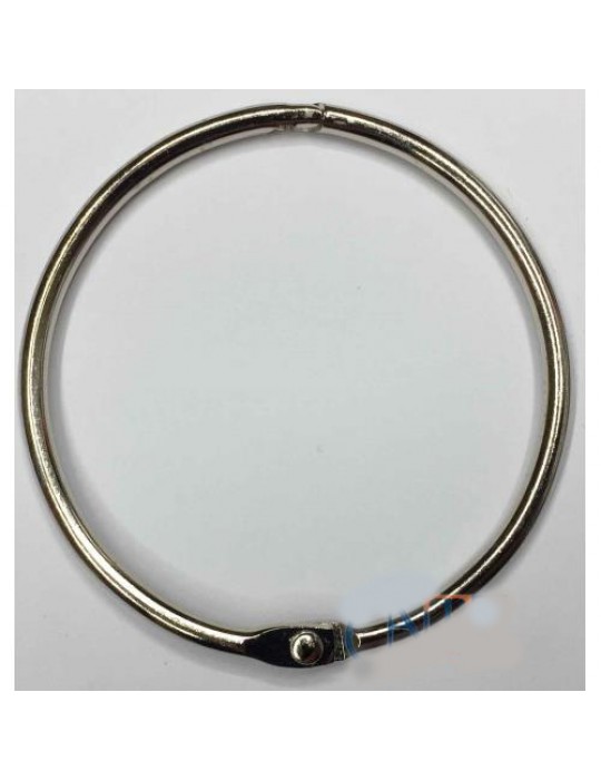 Kilitli Yuvarlak Halka, 5cm - 100 Adet