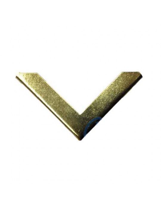 Kitap, Kapak, Menü, Albüm Köşesi, Büyük - 23x40mm, Sarı, 10 Adet