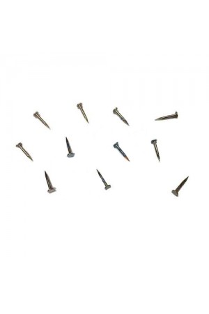 Klips, Menteşe, Ayağı Çivisi 9mm Çelik - Nikel 10gr