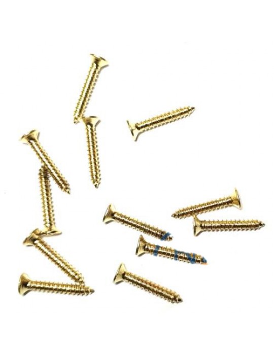 Klips, Menteşe, Ayak, Ağaç, Sunta Vidası 2,2x13 mm - Sarı 1000 Adet