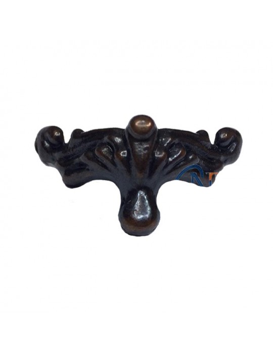 Köşe Etekli Sandık Ayağı, Kutu Ayak 1,5 cm - Eskitme, 100 Adet