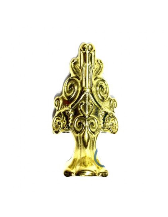 Lükens Sandık Ayağı, Kutu Ayak 4 cm - Sarı