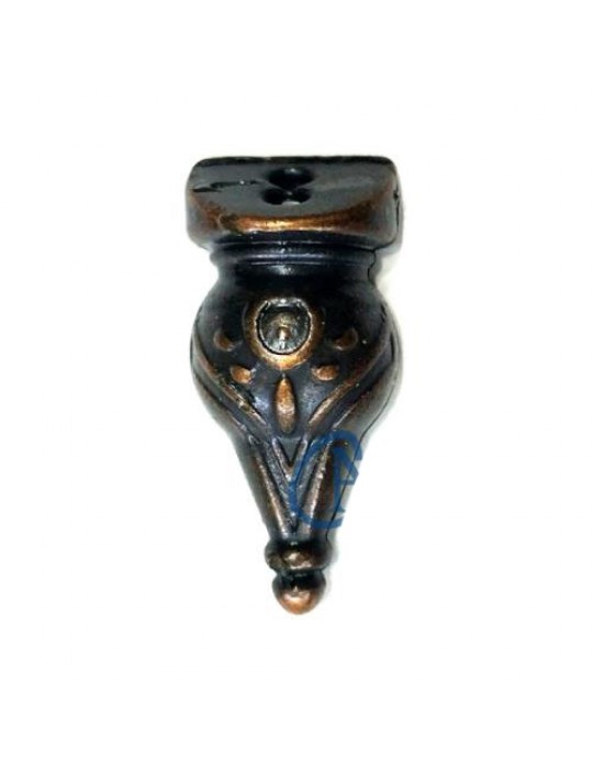 Minare Sandık Ayağı, Kutu Ayak 3 cm - Eskitme, 100 Adet