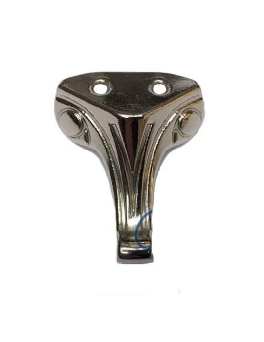 Moda Ahşap Sandık Ayağı, Kutu Ayak 3,5 cm - Nikel, 50 Adet