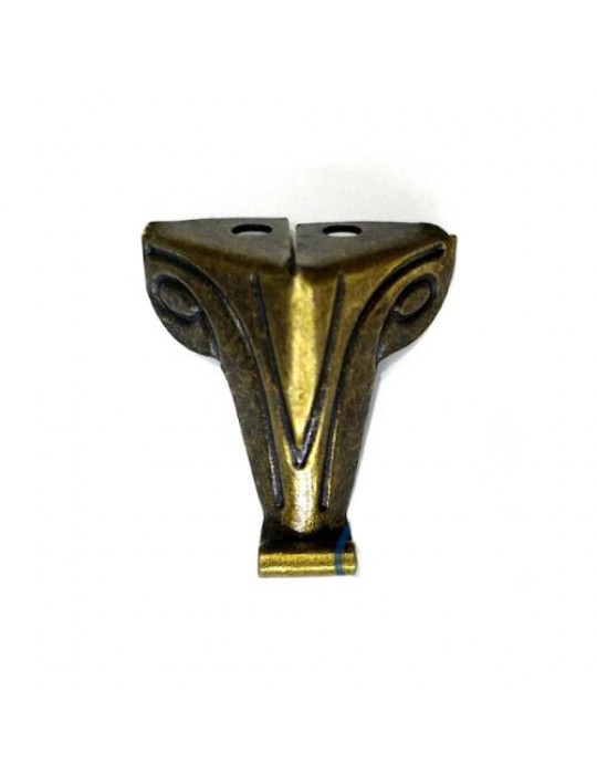 Moda Sac Ahşap, Sunta Sandık Ayağı, Kutu Ayak 2,5 cm - Antik