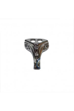 Moda Taşlı Ahşap Sandık Ayağı, Kutu Ayak 1,5 cm - Nikel, 100 Adet Moda Taşlı Ahşap Sandık Ayağı, Kutu Ayak 1,5 cm - Nikel, 100 Adet