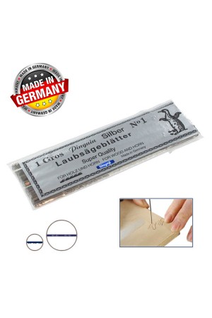 Pinguin Silber Düz Atlamalı Ahşap Kıl Testere Ağzı No:6 - 144 Adet Pinguin Silber Düz Atlamalı Ahşap Kıl Testere Ağzı No:6 - 144 Adet