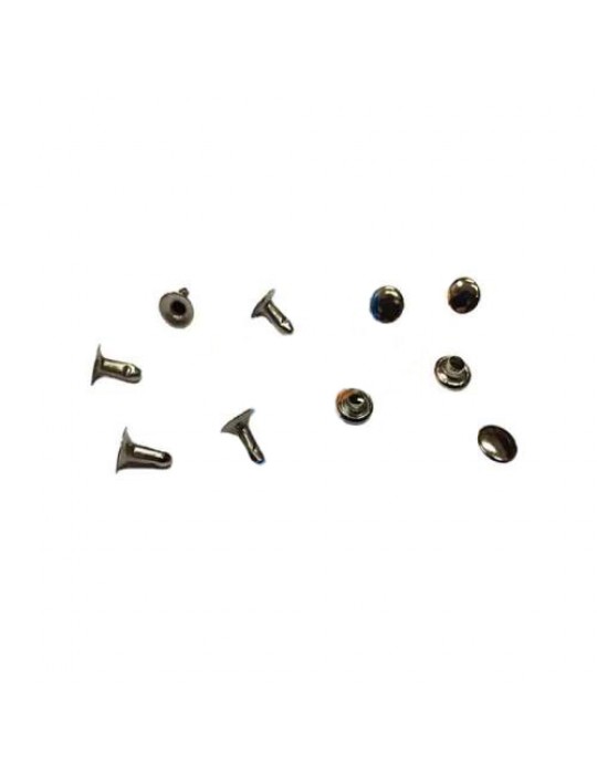 Rivet Perçin - 7mm, Nikel, 1000 Adet