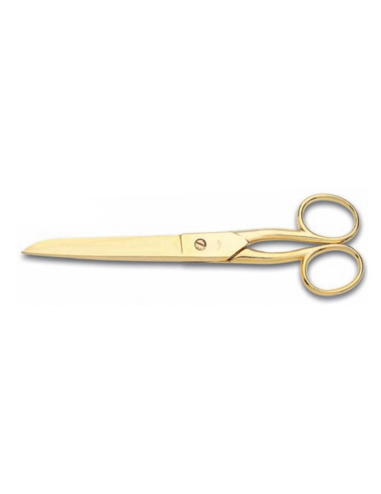 Rıza M-173 Açılış Makası No: 8 inç / 20,32 cm - Altın Kaplama