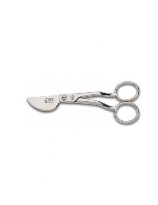 Rıza M-213 Dokumacı Ponpon Makası No: 6 inç / 15,24 cm - Nikel Kaplama