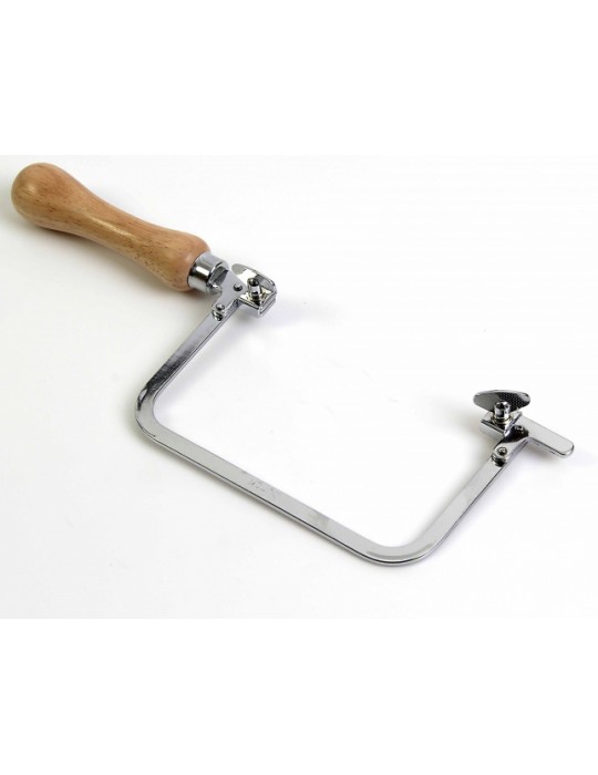 Sabit Kıl Testere Kolu - Ahşap Sap 13,5cm