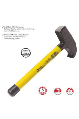 S.D. Kamyoncu Metal Saplı Çekiç 500 gr S.D. Kamyoncu Metal Saplı Çekiç 500 gr