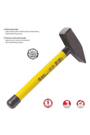 S.D. Metal Saplı Çekiç 500 gr S.D. Metal Saplı Çekiç 500 gr