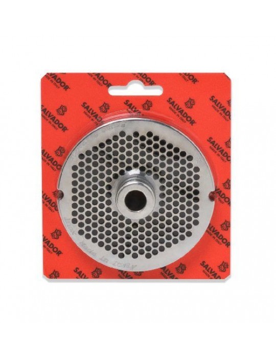 Salvador İnox Paslanmaz Kıyma Makinesi Aynası, Ağızı 12 No - 8 mm