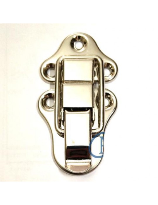 Sandık, Kutu Klipsi, Ön Kilidi - 72x40mm, Nikel, 100 Adet