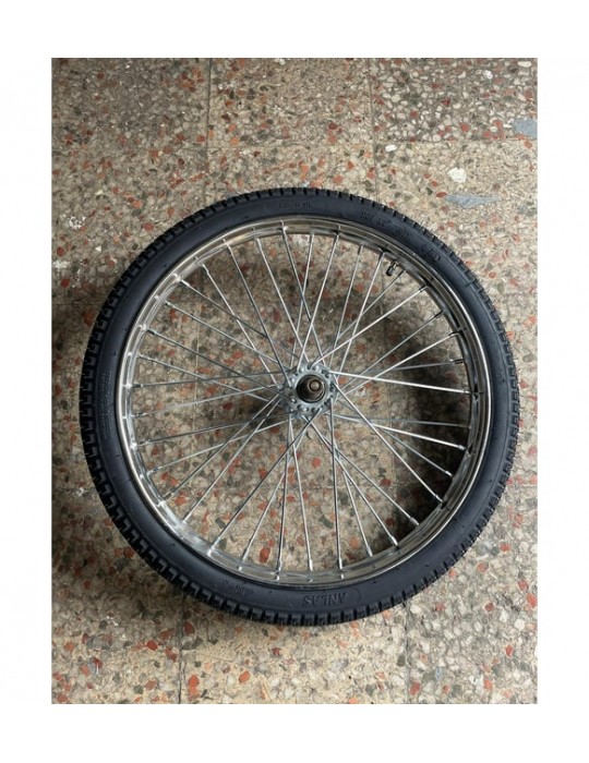 Seyyar Tezgah Araba Tekerleği 65 cm - Telli Jant (Jant Boyu:50 cm)