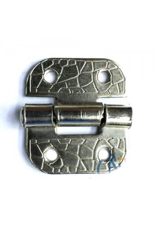 Stoplu Menteşe - 30x33mm, Nikel, 1 Adet