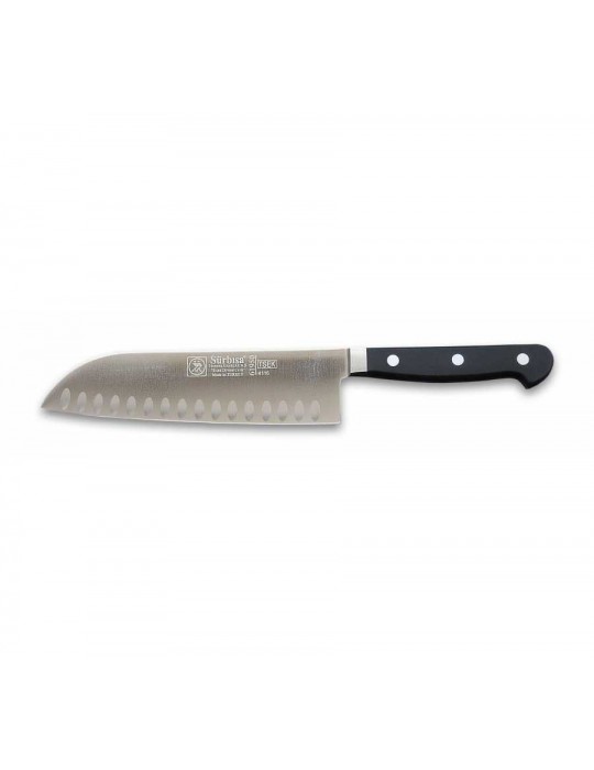 61950 - Sıcak Dövme Oluklu Santoku Bıçağı 18 cm