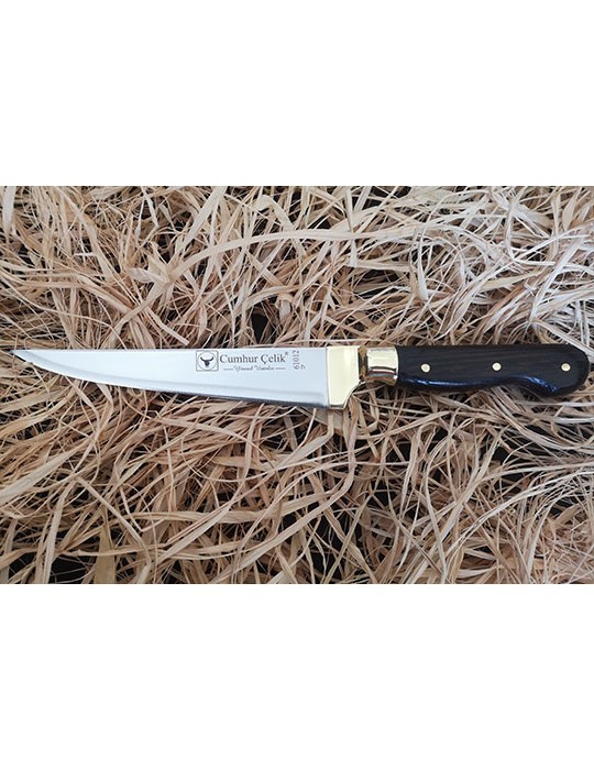 Sürmene Cumhur Çelik 61012 Sivri Kasap Kurban Bıçağı, 16 cm, Venge Sap