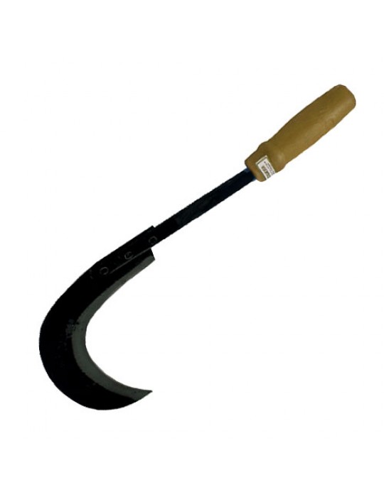 Sürmene Kırmızı Plastik Saplı Orak 43 Cm - Buğday Hasadı