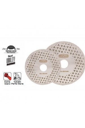 Elektrolize Elmas Kesici Flanşlı Disk - 230 mm Elektrolize Elmas Kesici Flanşlı Disk - 230 mm