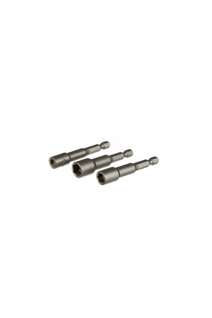 Manyetik Somun Adaptörü - 3 lü set 6,8,10x65 mm