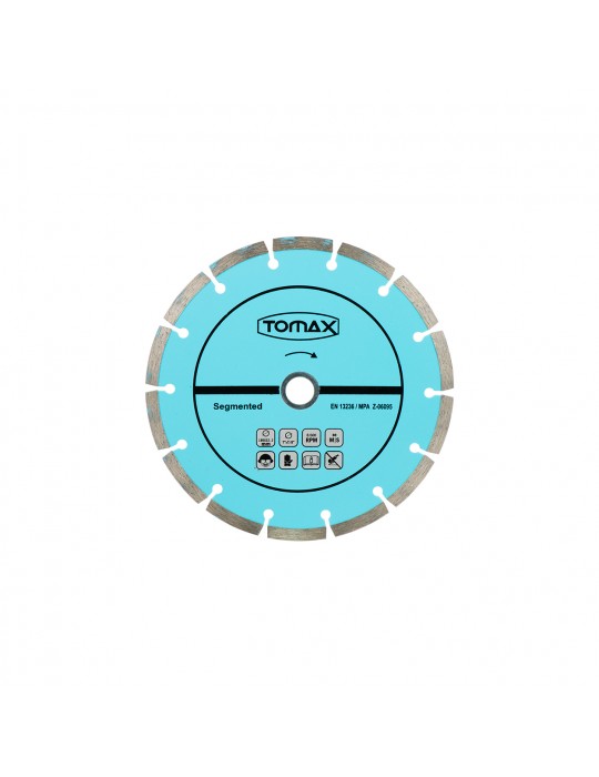 Segmentli Elmas Beton Kesici Disk - 230x2,4x22