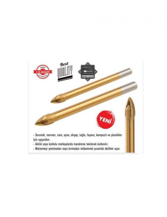 Universal Matkap Ucu - 6 mm