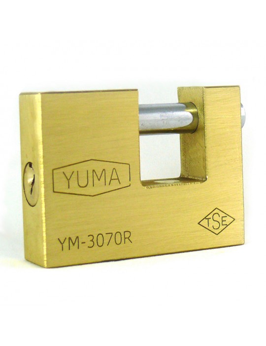 Kayar Milli Pirinç Asma Kilit 80mm