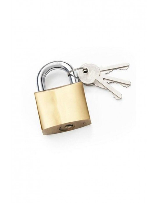 Sarı Asma Kilit 38 mm