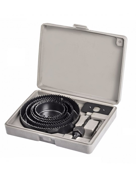 8 Parça Panç Seti Ağaç Kesme Testere Matkap Ucu Takımı Alçıpan Tavan Kesme