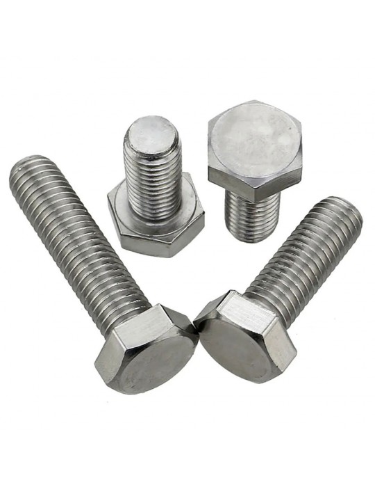 Altıköşe Altıgen AKB Civata M12x120 - 10 Adet