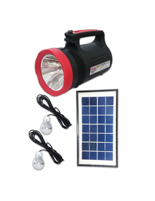 Solar Güneş Enerjili Fener Işıldak Led Ampül Wt-315