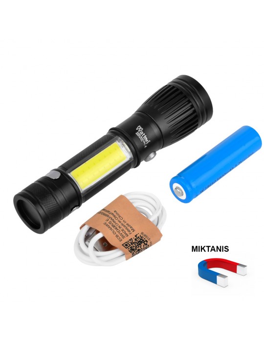 Uzun Menzilli EL Feneri Mıknatıslı Wt-602