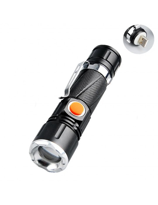 P50 Led Şarjli Mıknatıslı Usb El Feneri Wt-622