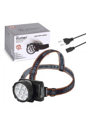 7 Ledli Şarjlı Baret Kafa Lambası Wt-701 7 Ledli Şarjlı Baret Kafa Lambası Wt-701