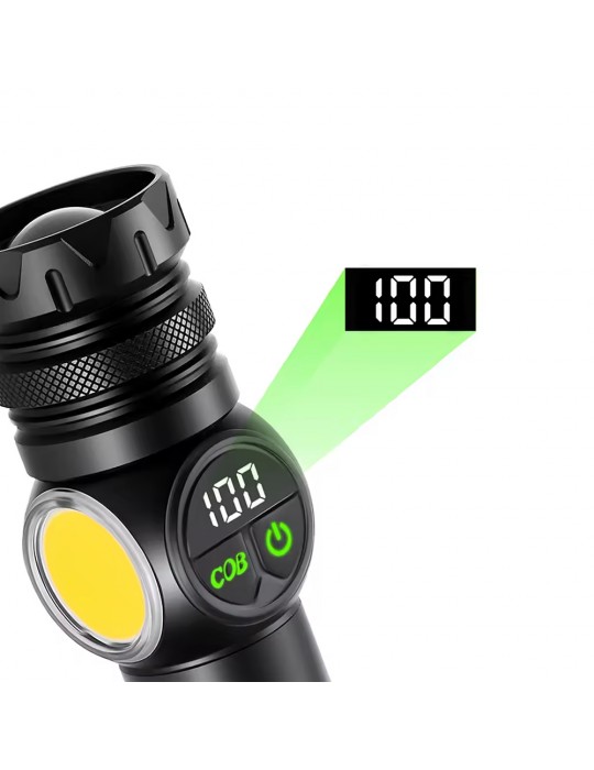 9 Mod Şarjlı Kamp Lambası El Feneri WT-704